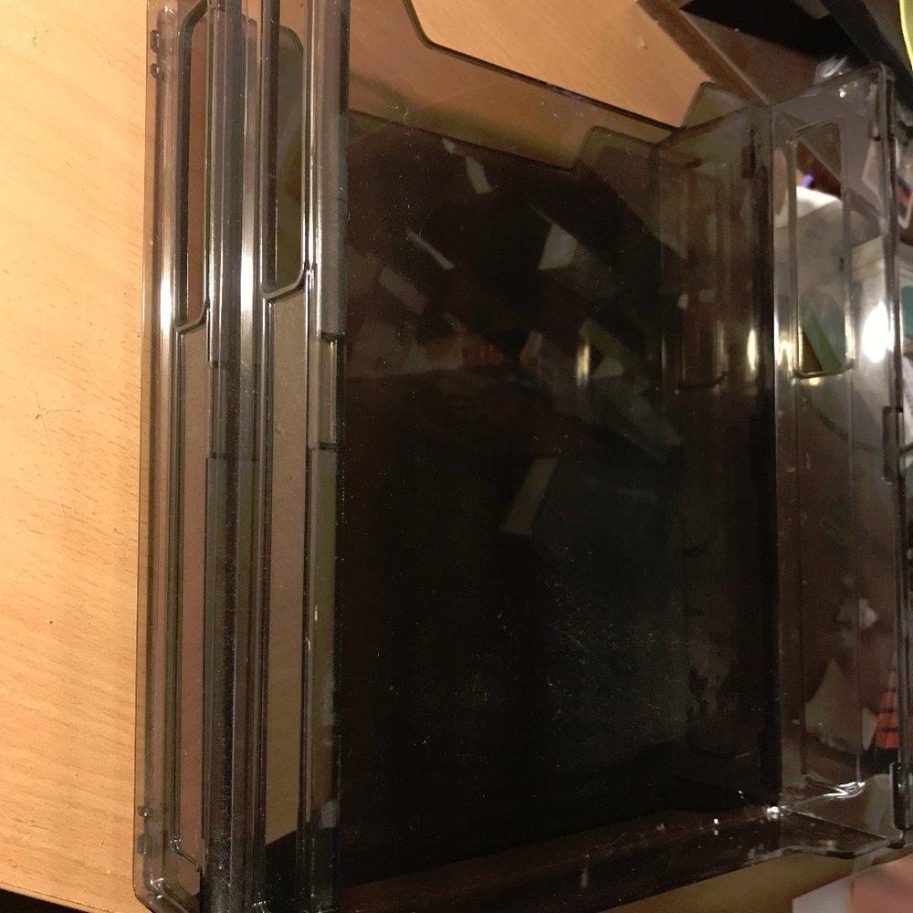 Stackable Office Tray Organizer, Pack of 2, Brown